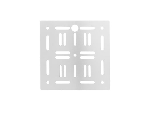 Alutruss Trussmontageplatte Aluminium 305x305x5mm – Ansicht 2