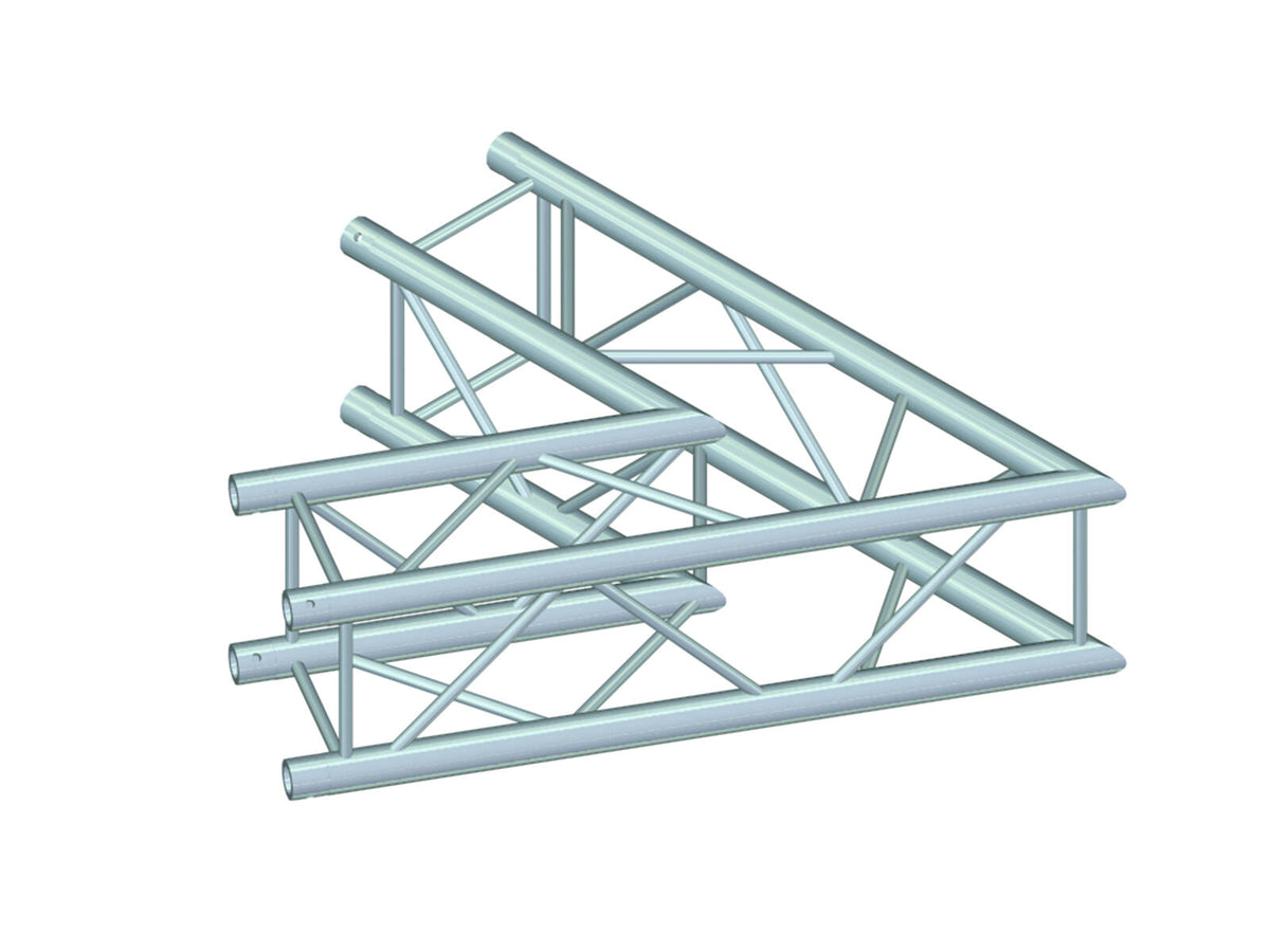 Alutruss QUADLOCK GL400-C20 2 Wege Ecke 60° – Ansicht 3
