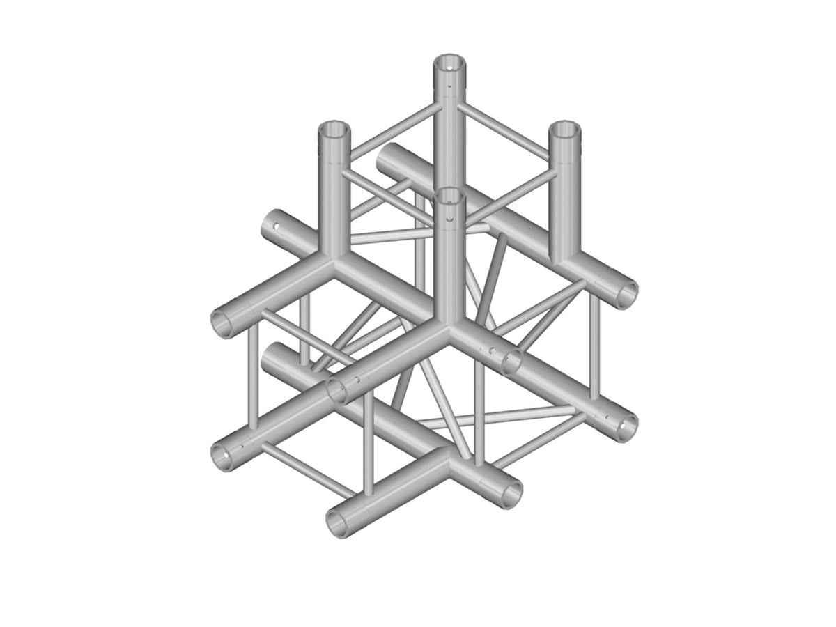 Alutruss QUADLOCK QL-ET34 T-42 4-Wege-T-Stück – Ansicht 2