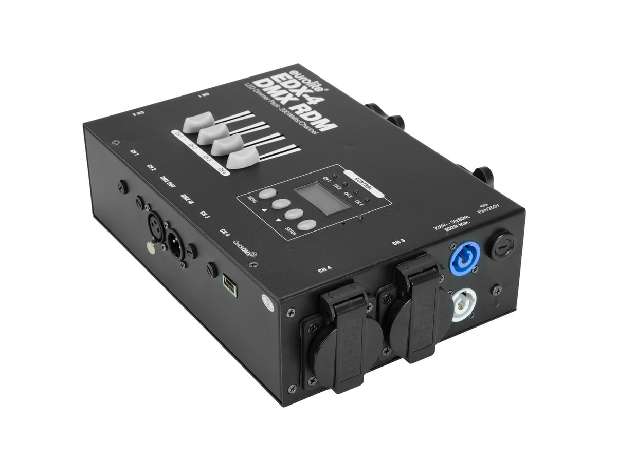 Eurolite EDX-4 DMX RDM LED-Dimmerpack – Ansicht 6