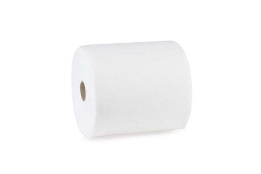 SemyTop Handtuchrolle Autocut 20 cm, 3-lagig, Ø 19 cm, Zellstoff hochweiß, 6 Rollen
