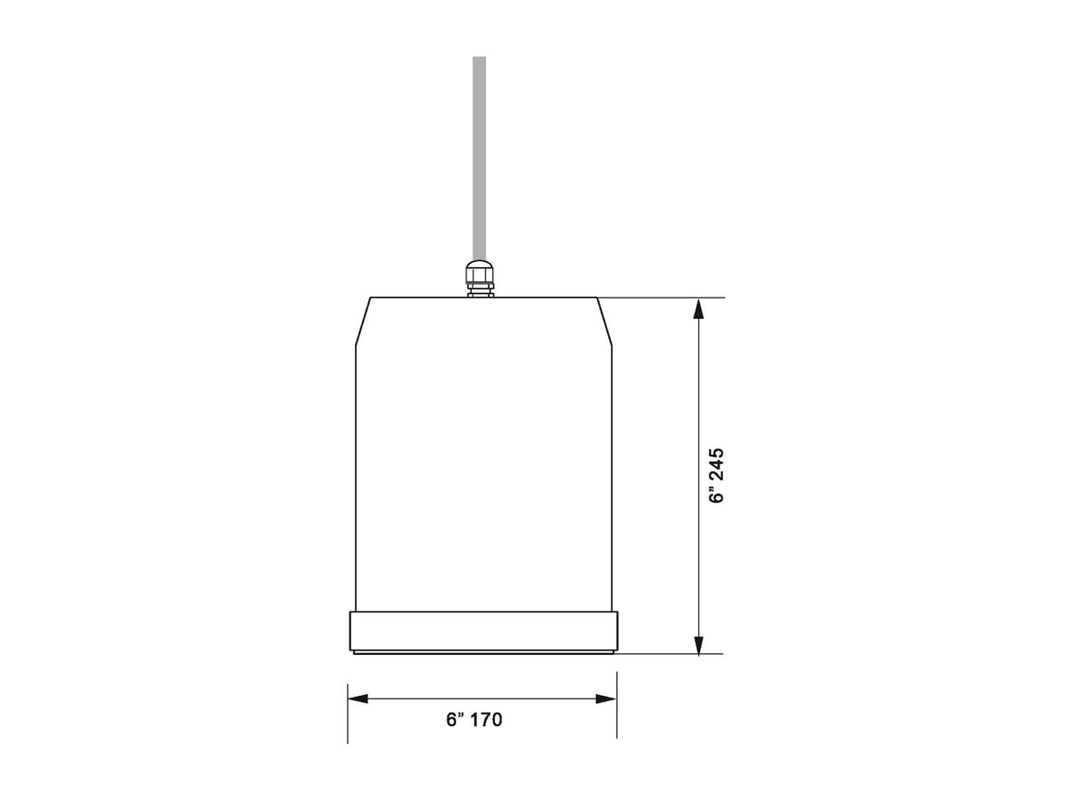Omnitronic WP-15W Deckenlautsprecher – Ansicht 5