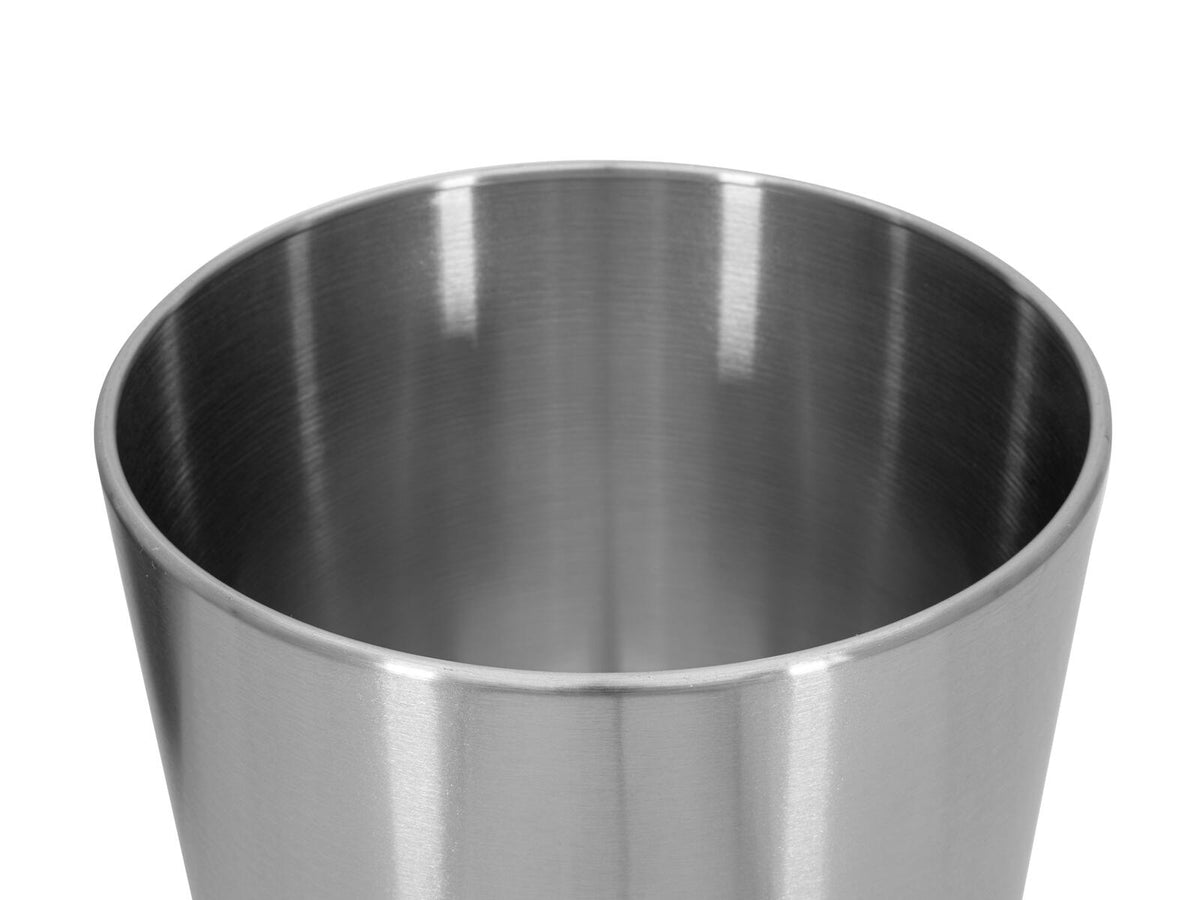 Europalms STEELECHT-40 Nova, Edelstahlübertopf, Ø40cm – Ansicht 3