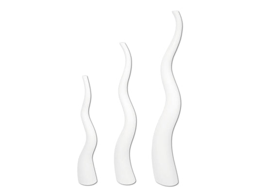 Europalms Designvase WAVE-125, weiß – Ansicht 2