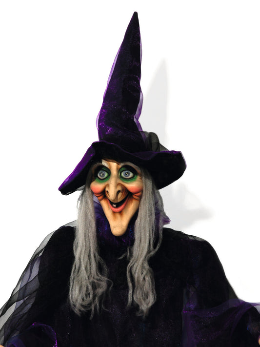 Europalms Halloween Figur Hexe, animiert 175cm – Ansicht 2