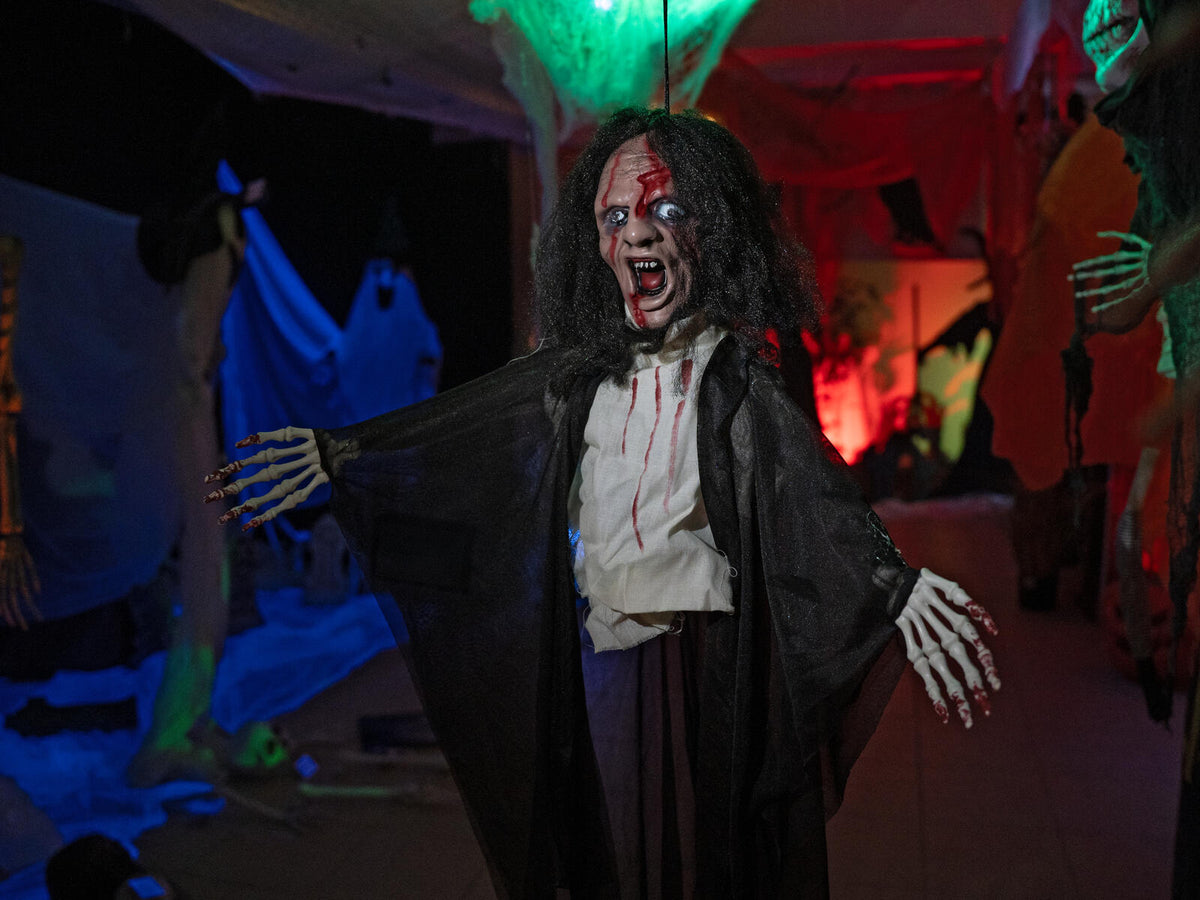 Europalms Halloween Figur Geist, animiert 95cm – Ansicht 6