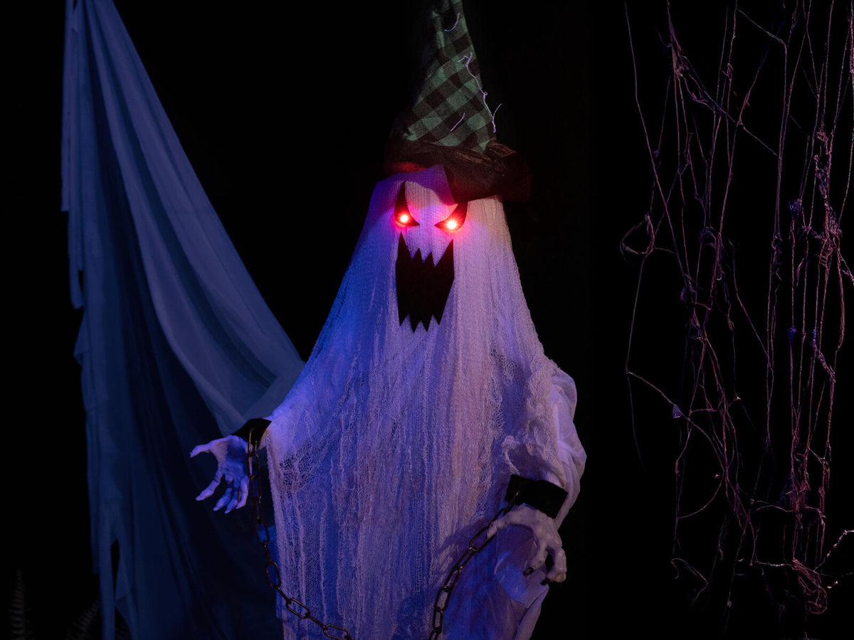 Europalms Halloween Geist, hängend, animiert, 183cm – Ansicht 4