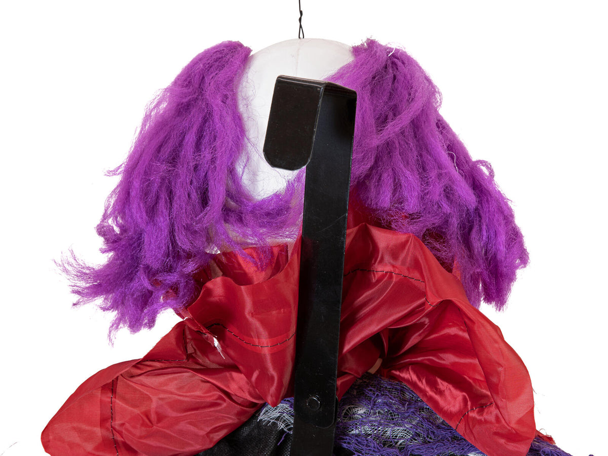 Europalms Halloween Figur Clown Robby, animiert, 120cm – Ansicht 4