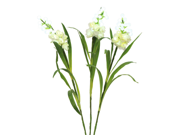 Europalms Aronstab, 3er Set mit LEDs, weiß, 85cm