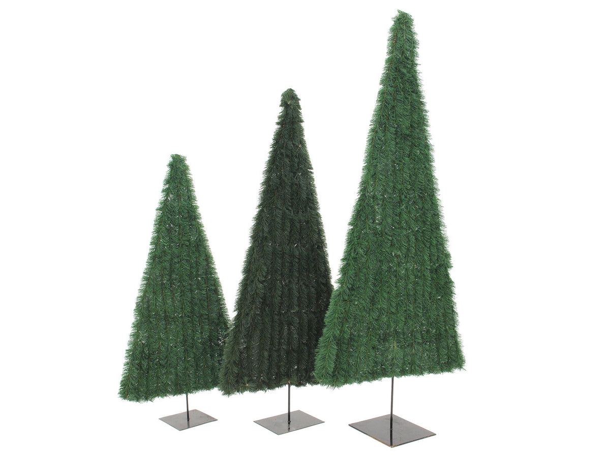 Europalms Tannenbaum, flach, hellgrün, 120cm – Ansicht 3