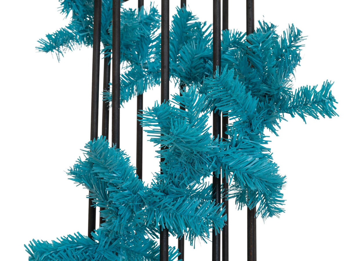 Europalms Tannengirlande, türkis, 270cm – Ansicht 2