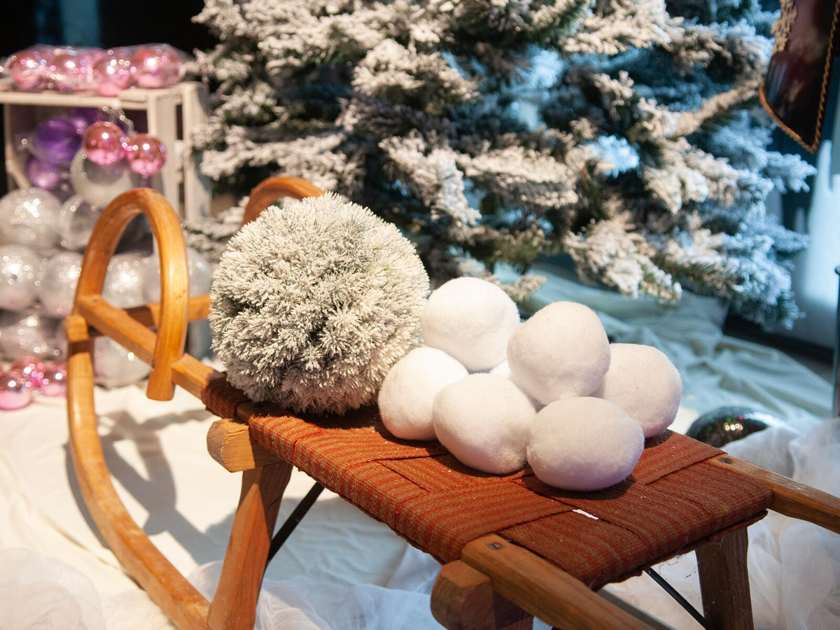 Europalms Schneebälle, 7,5cm 10x – Ansicht 3