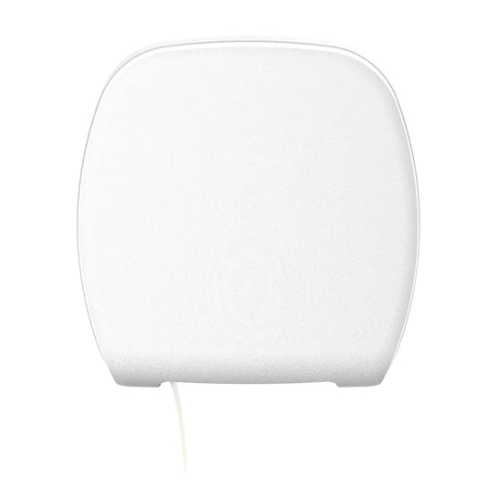 SemyTop Maxi Jumbo Toilettenpapierspender, weiß matt, für Rollen bis Ø 28 cm