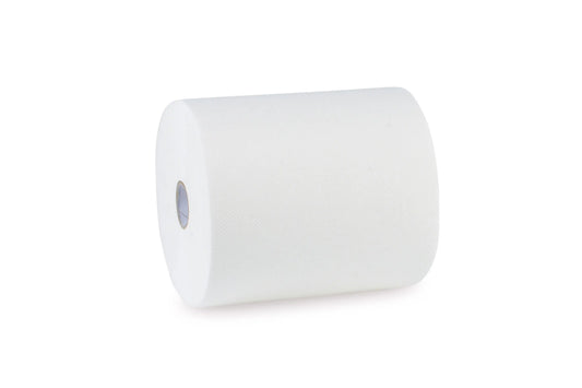 SemyTop Handtuchrolle Autocut 21 cm, 2-lagig, Zellstoff weiß, Ø 19 cm, 6 Rollen