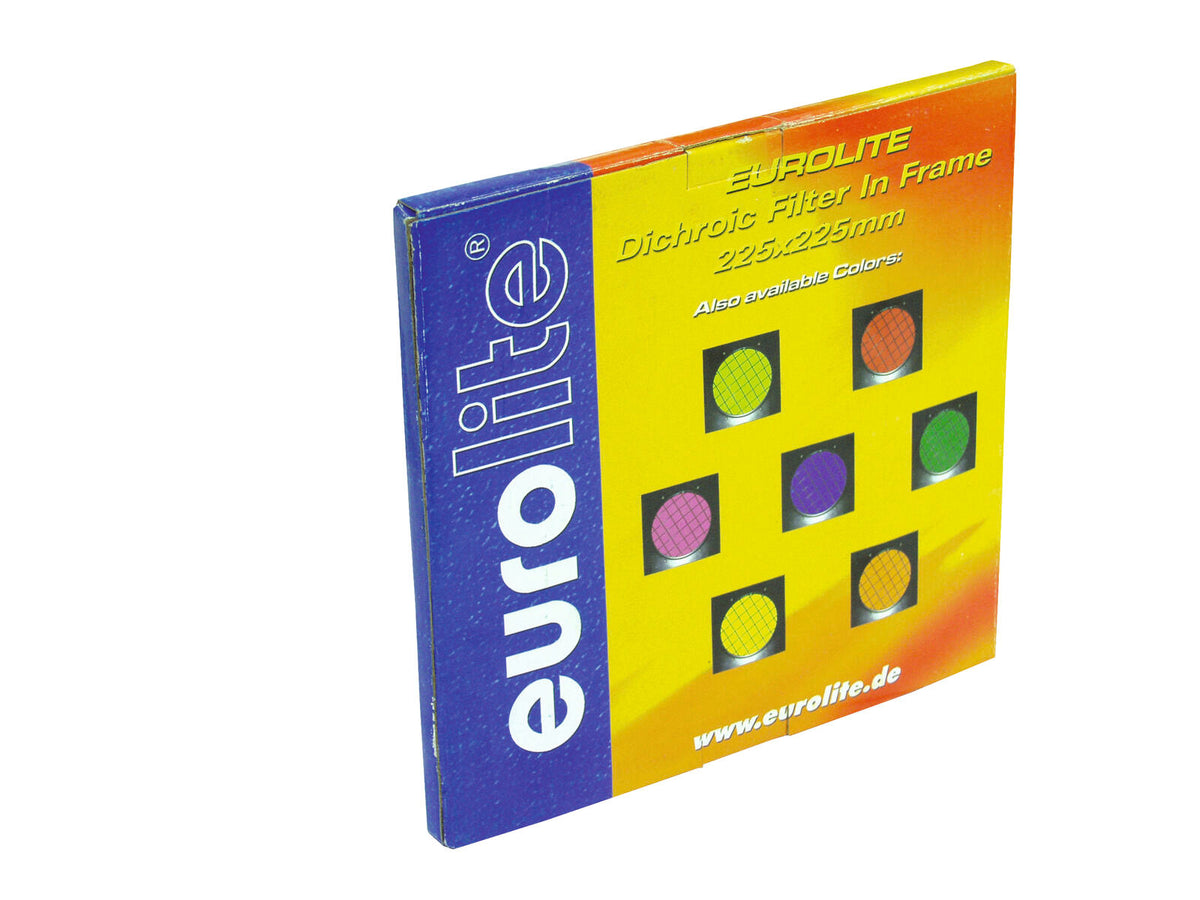 Eurolite Dichro-Filter gelb, Rahmen silber PAR-56 – Ansicht 3