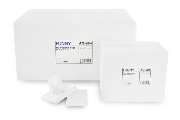 Funny Hygiene-Bags, 6 Karton à 48 x 25 Bags
