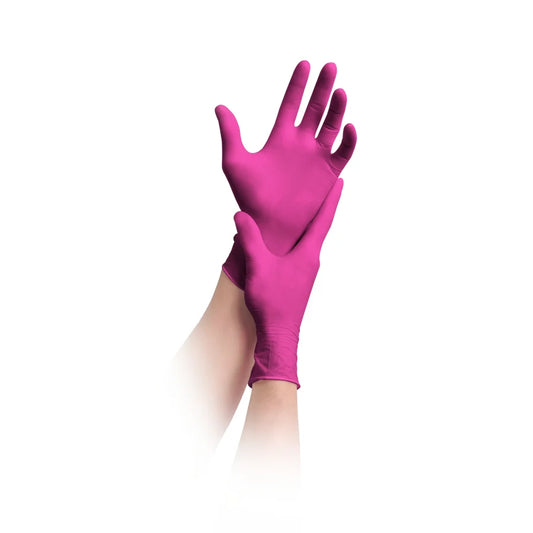 MaiMed® solution 100 magenta Nitrilhandschuhe, puderfrei