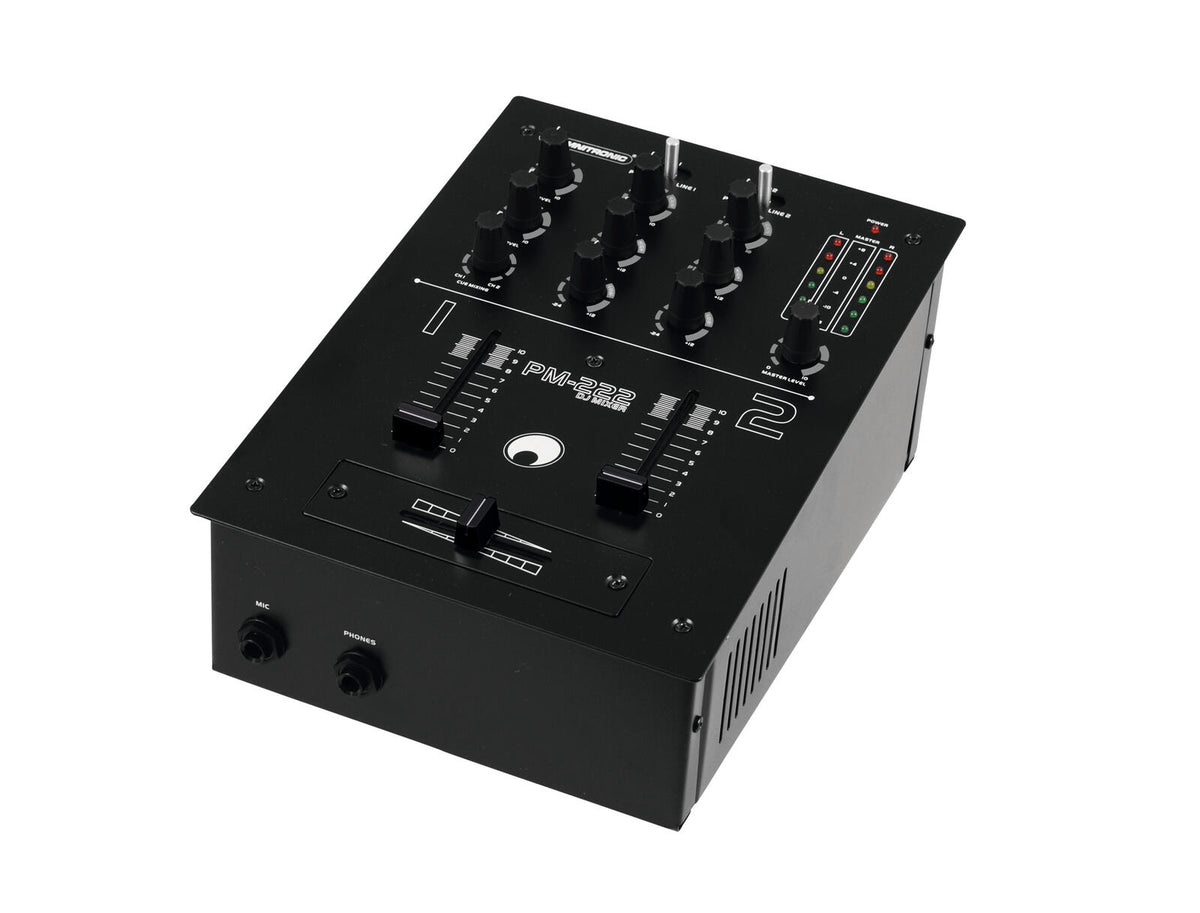 Omnitronic PM-222 2-Kanal-DJ-Mixer – Ansicht 2