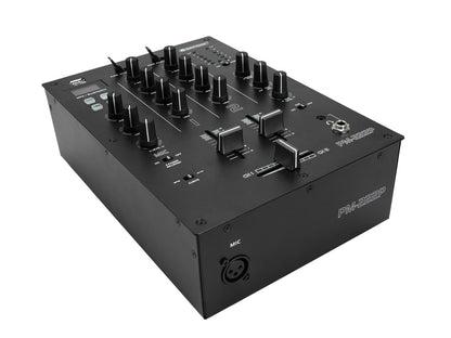 Omnitronic PM-222P 2-Kanal-DJ-Mixer mit Player – Ansicht 4