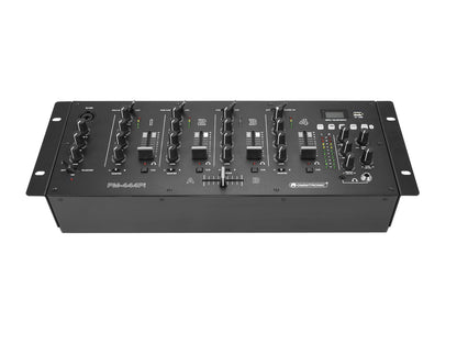 Omnitronic PM-444Pi 4-Kanal-DJ-Mixer mit Player & USB-Interface – Ansicht 4