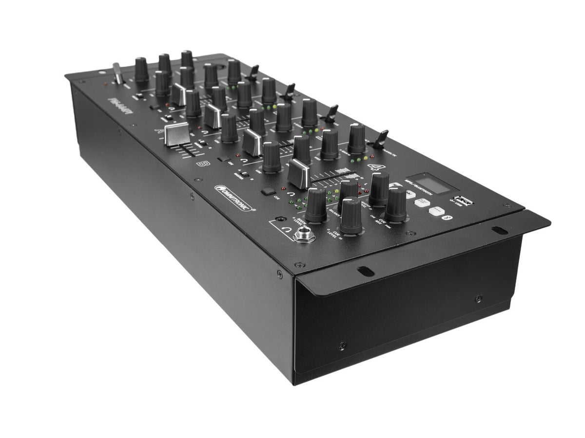 Omnitronic PM-444Pi 4-Kanal-DJ-Mixer mit Player & USB-Interface – Ansicht 6