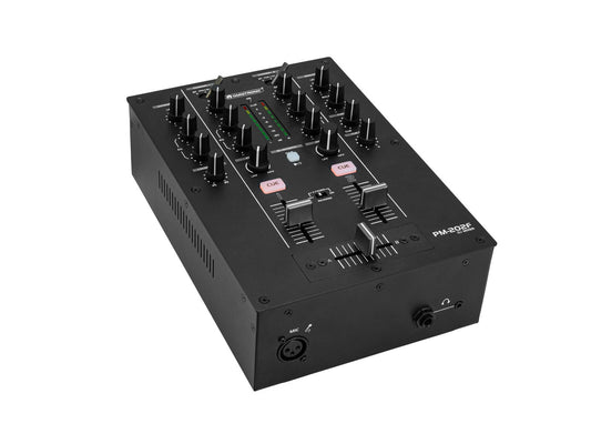 Omnitronic PM-202F 2-Kanal-DJ-Mixer mit Filter und Bluetooth
