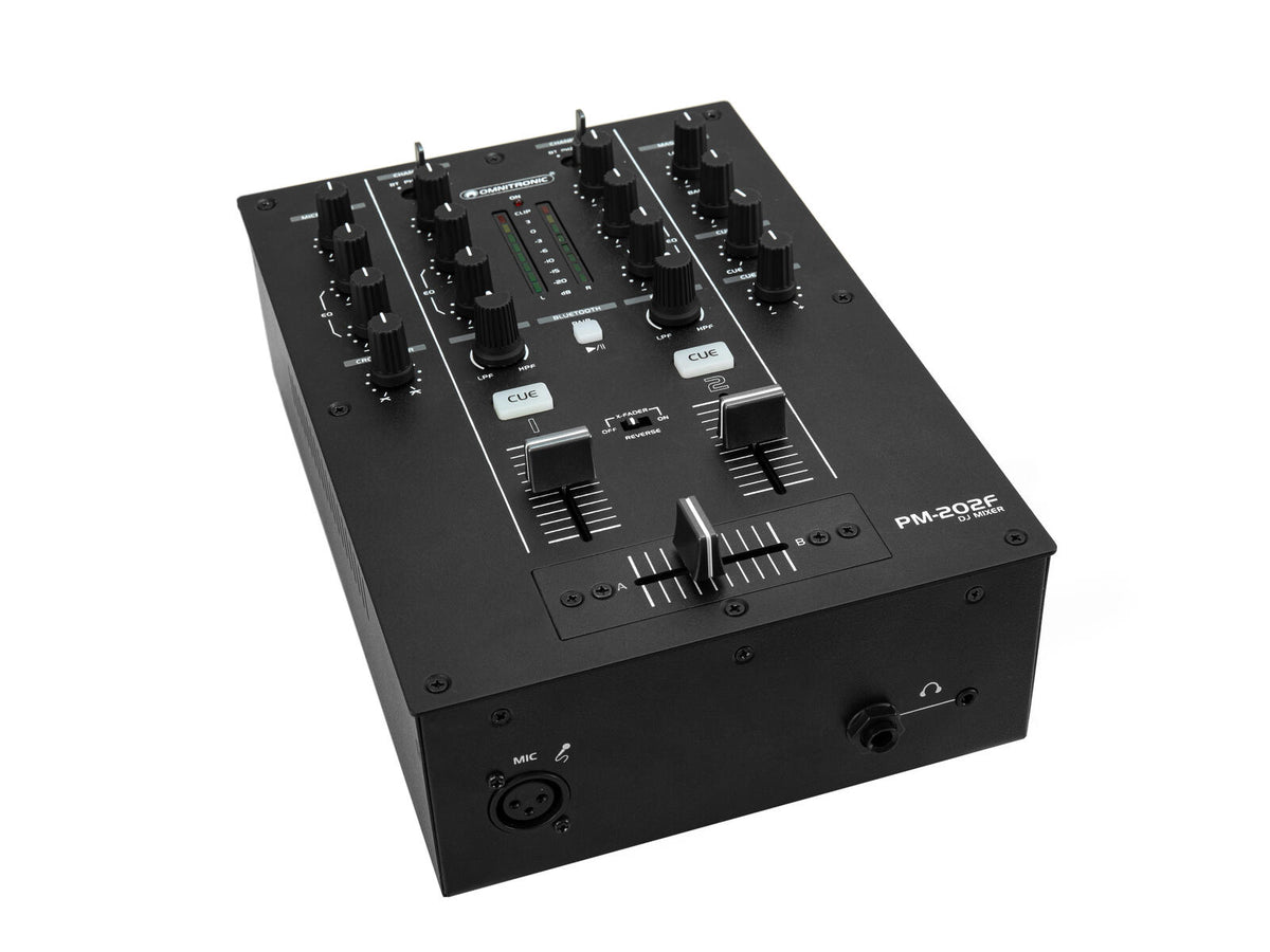 Omnitronic PM-202F 2-Kanal-DJ-Mixer mit Filter und Bluetooth – Ansicht 6