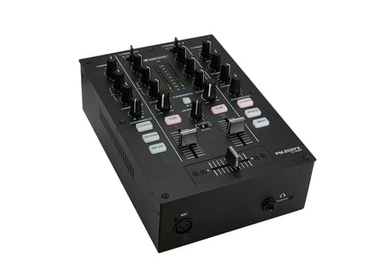 Omnitronic PM-202FX 2-Kanal-DJ-Mixer mit Filter, FX und Bluetooth