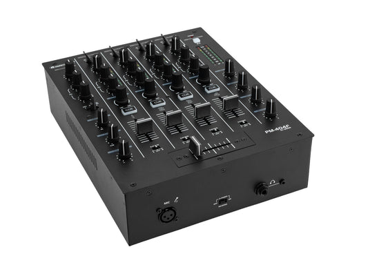 Omnitronic PM-404F 4-Kanal-DJ-Mixer mit Filter und Bluetooth