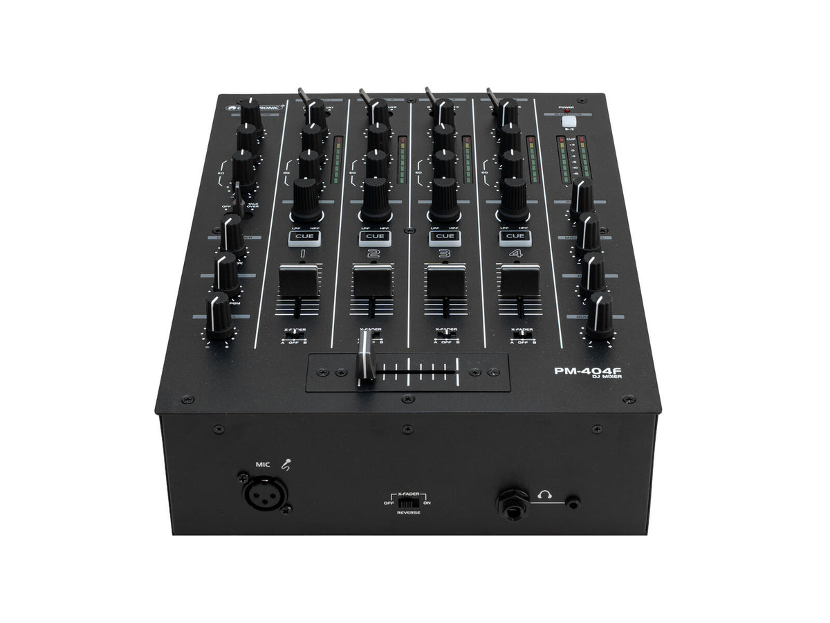 Omnitronic PM-404F 4-Kanal-DJ-Mixer mit Filter und Bluetooth – Ansicht 2