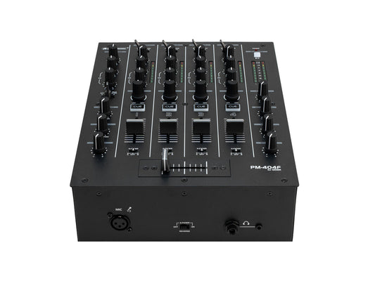 Omnitronic PM-404F 4-Kanal-DJ-Mixer mit Filter und Bluetooth – Ansicht 2