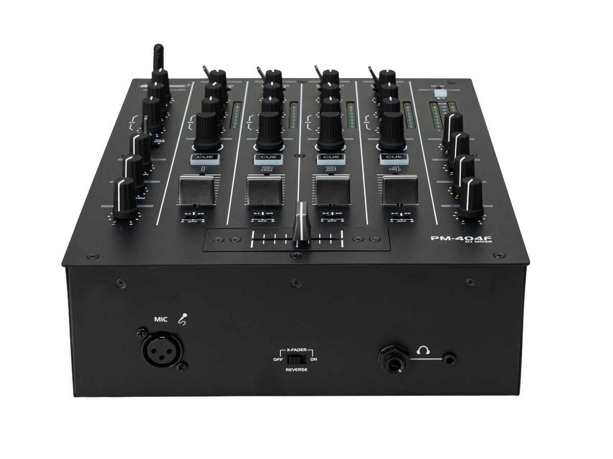 Omnitronic PM-404F 4-Kanal-DJ-Mixer mit Filter und Bluetooth – Ansicht 5