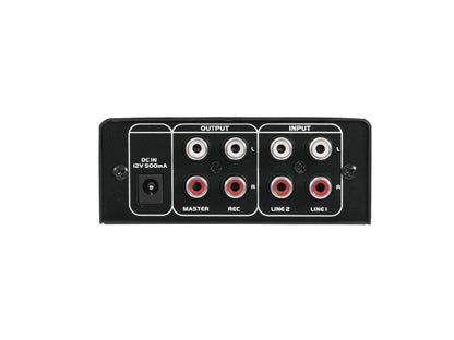 Omnitronic GNOME-202 Mini-Mixer schwarz – Ansicht 5