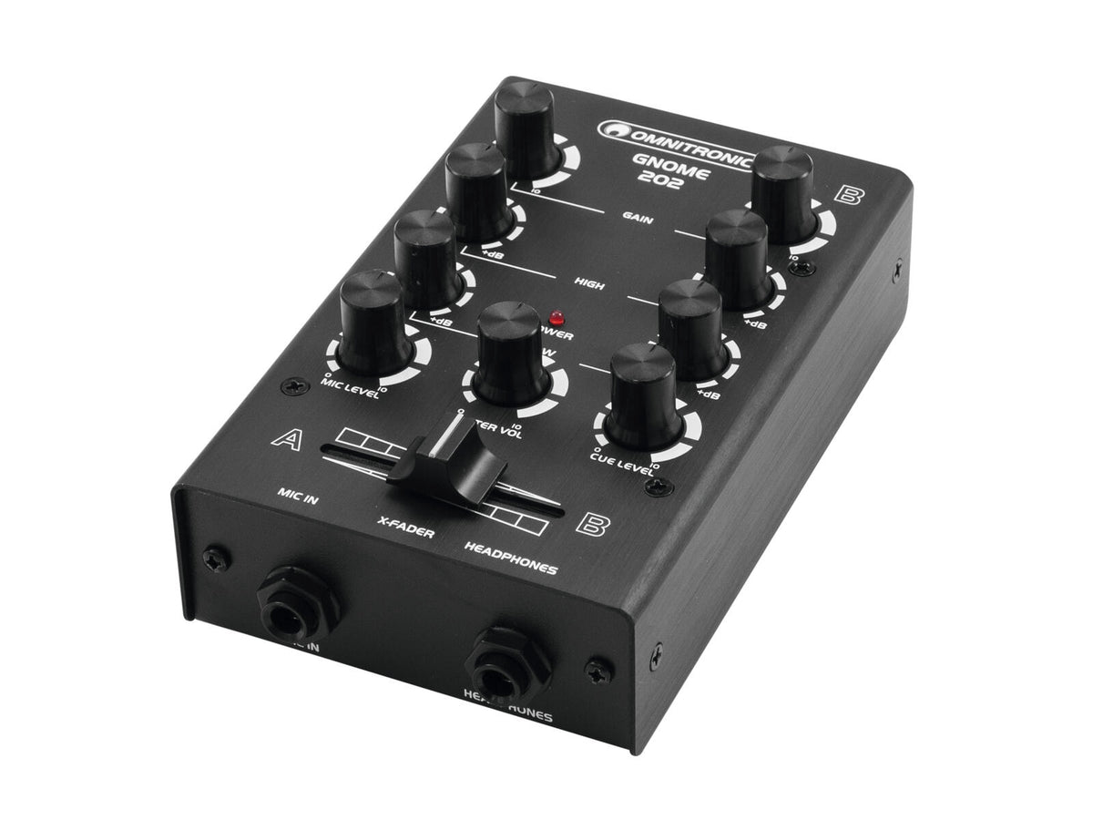 Omnitronic GNOME-202 Mini-Mixer schwarz – Ansicht 6