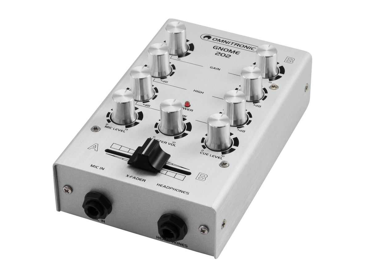 Omnitronic GNOME-202 Mini-Mixer silber – Ansicht 6