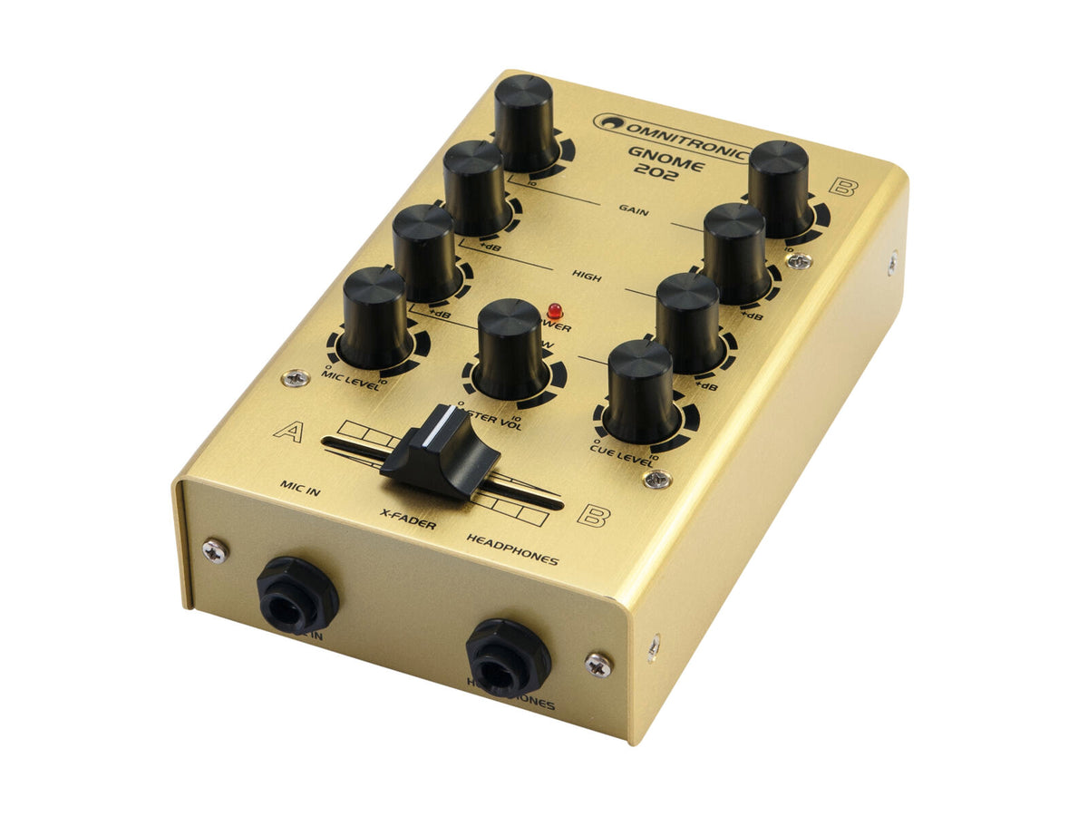 Omnitronic GNOME-202 Mini-Mixer gold – Ansicht 6
