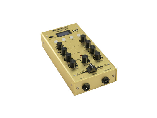 Omnitronic GNOME-202P Mini-Mixer gold – Ansicht 2