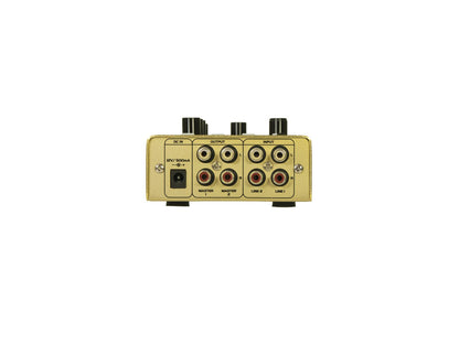 Omnitronic GNOME-202P Mini-Mixer gold – Ansicht 4