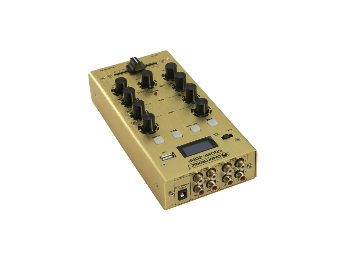 Omnitronic GNOME-202P Mini-Mixer gold – Ansicht 5