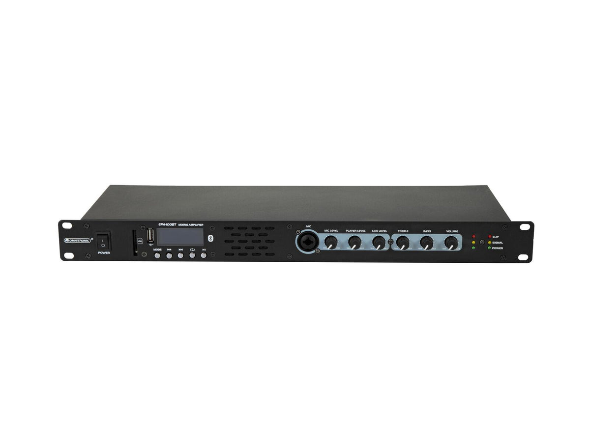 Omnitronic EPA-100BT Mischverstärker – Ansicht 4