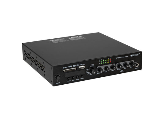 Omnitronic EP-220PS Vorverstärker mit MP3-Player, Bluetooth und FM-Radio 9,5"