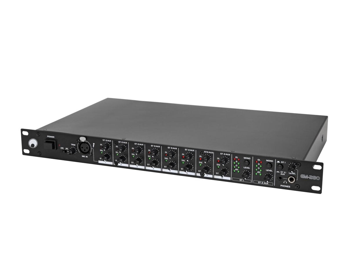 Omnitronic EM-280 Entertainment-Mixer – Ansicht 3
