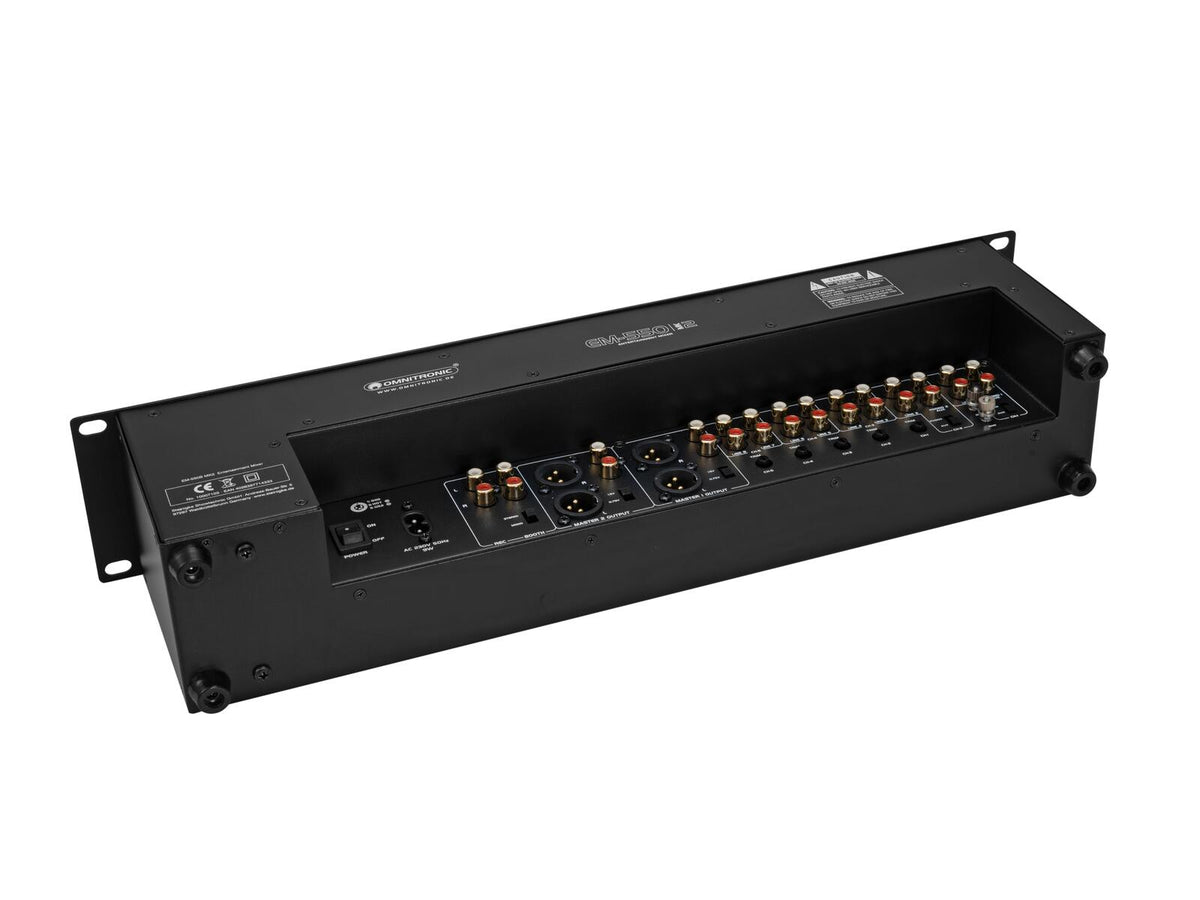 Omnitronic EM-550B MK2 Entertainment-Mixer – Ansicht 3