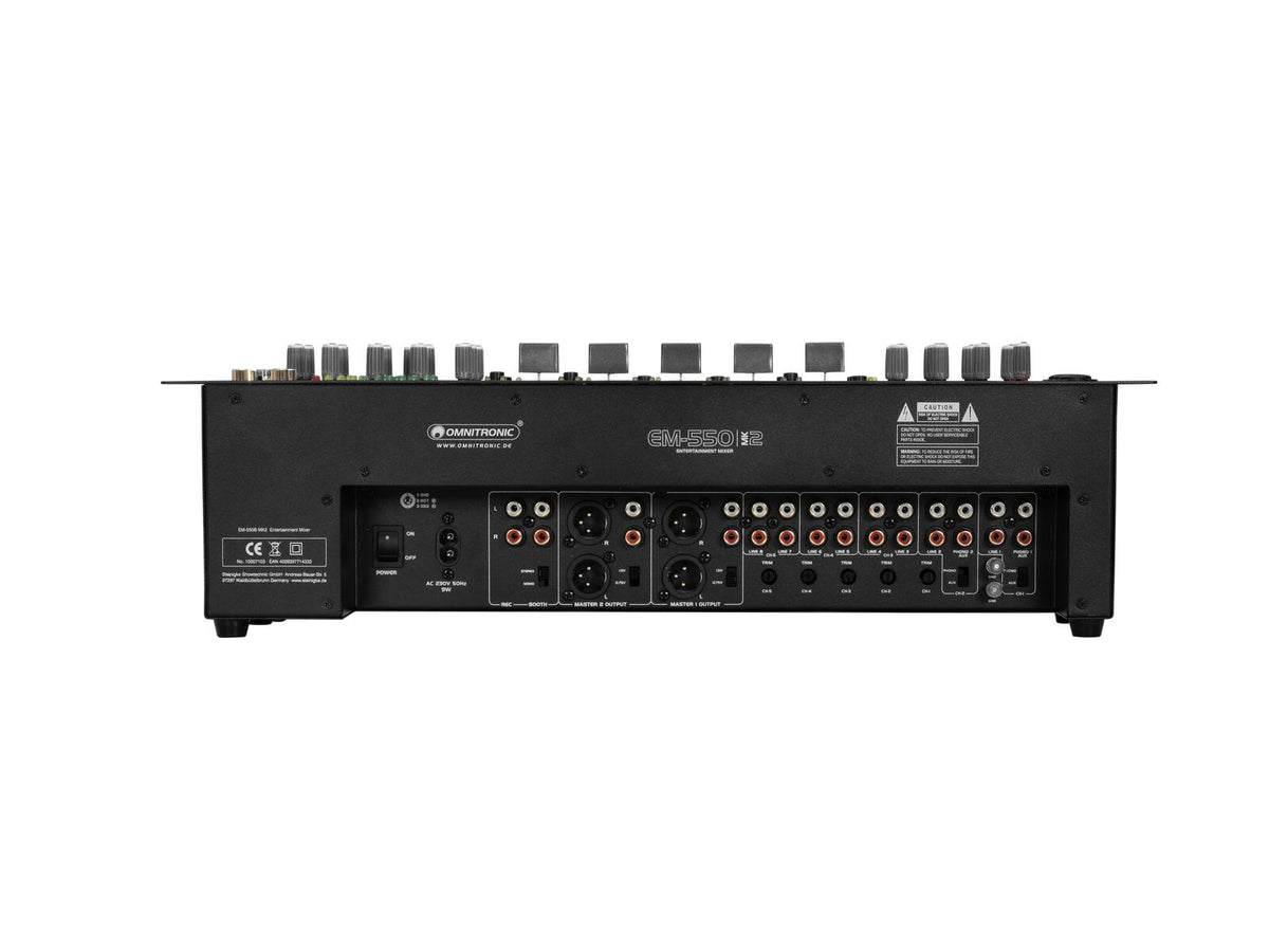 Omnitronic EM-550B MK2 Entertainment-Mixer – Ansicht 6