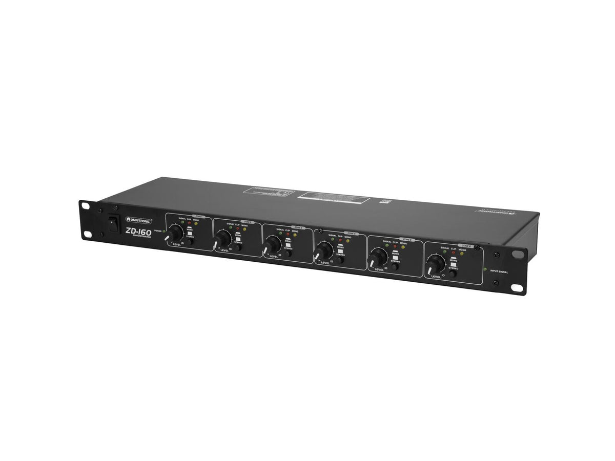 Omnitronic ZD-160B Zonen-Verteiler – Ansicht 3