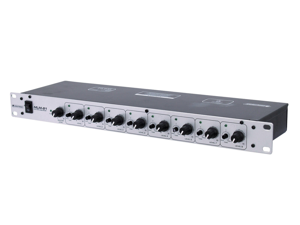 Omnitronic MLM-81 Mikrofon-Line-Mixer – Ansicht 4