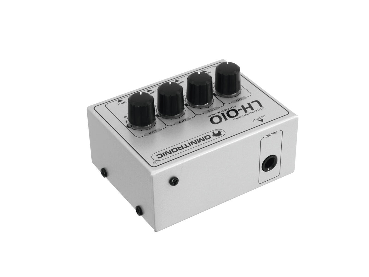 Omnitronic LH-010 4-Kanal-Mixer passiv – Ansicht 2