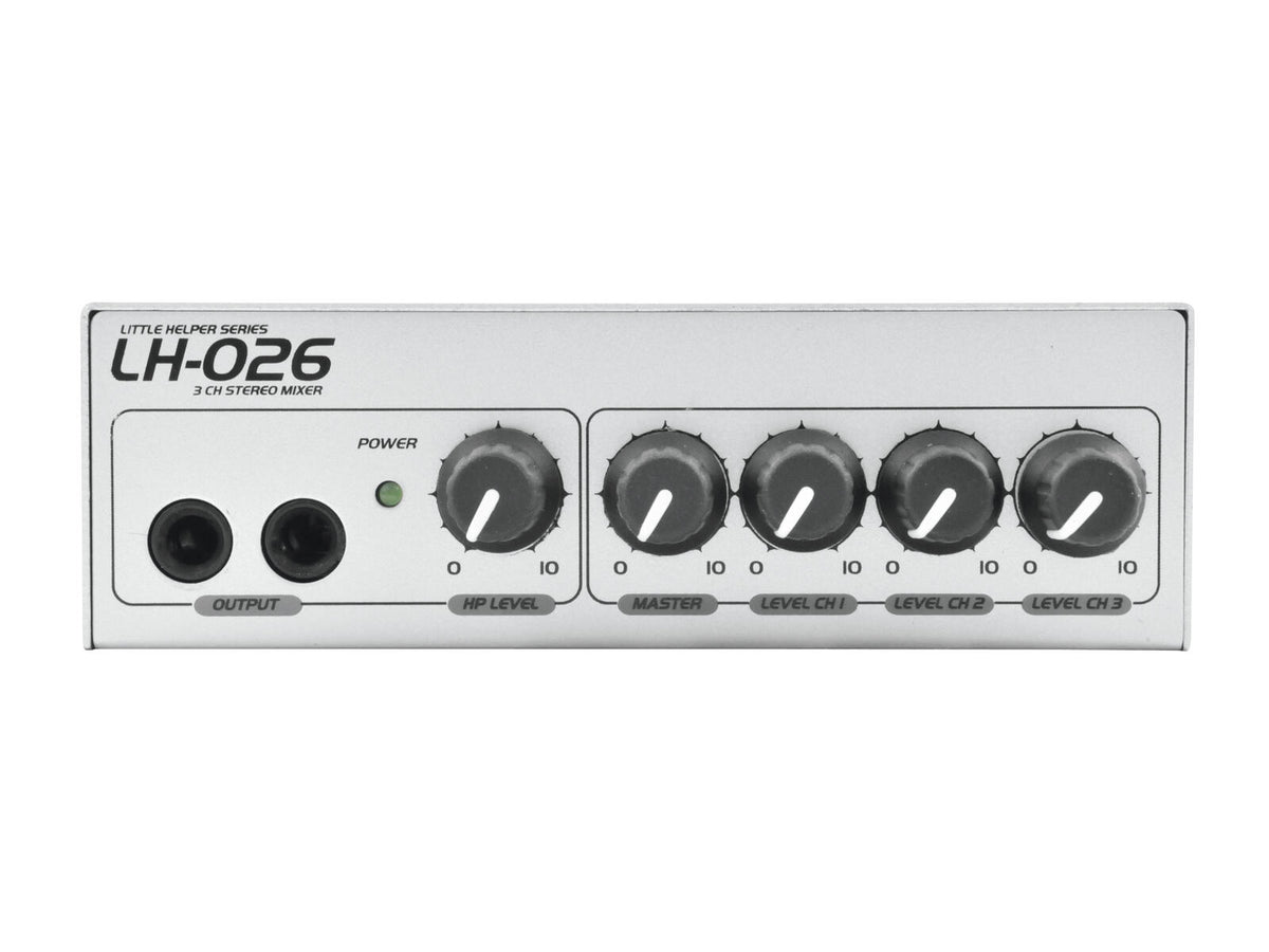 Omnitronic LH-026 3-Kanal-Stereo-Mixer – Ansicht 7