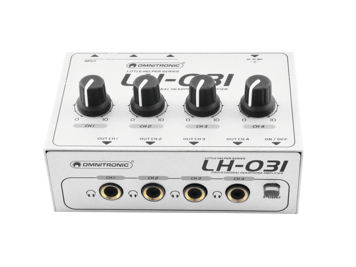 Omnitronic LH-031 Kopfhörerverstärker – Ansicht 3