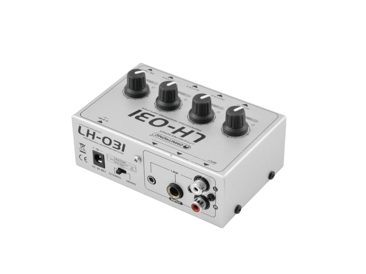 Omnitronic LH-031 Kopfhörerverstärker – Ansicht 5